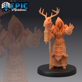 Winter Shaman 3D-printed model